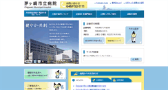 Desktop Screenshot of hosp.city.chigasaki.kanagawa.jp